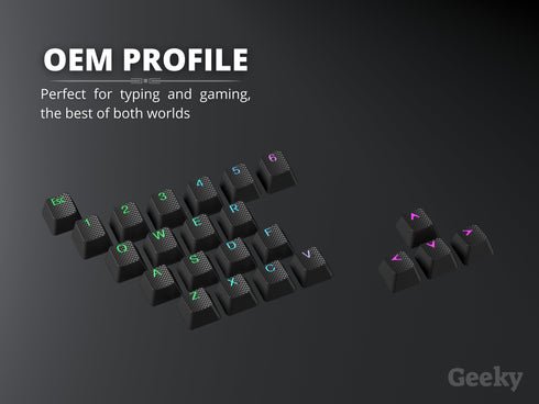 TPR Rubber Keycaps